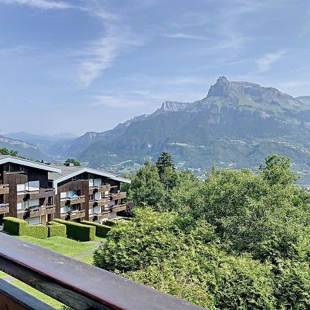 Studio Confortable Au Centre De Combloux Avec Parking Et Acces Ski Bus - Fr-1-560-35 المظهر الخارجي الصورة