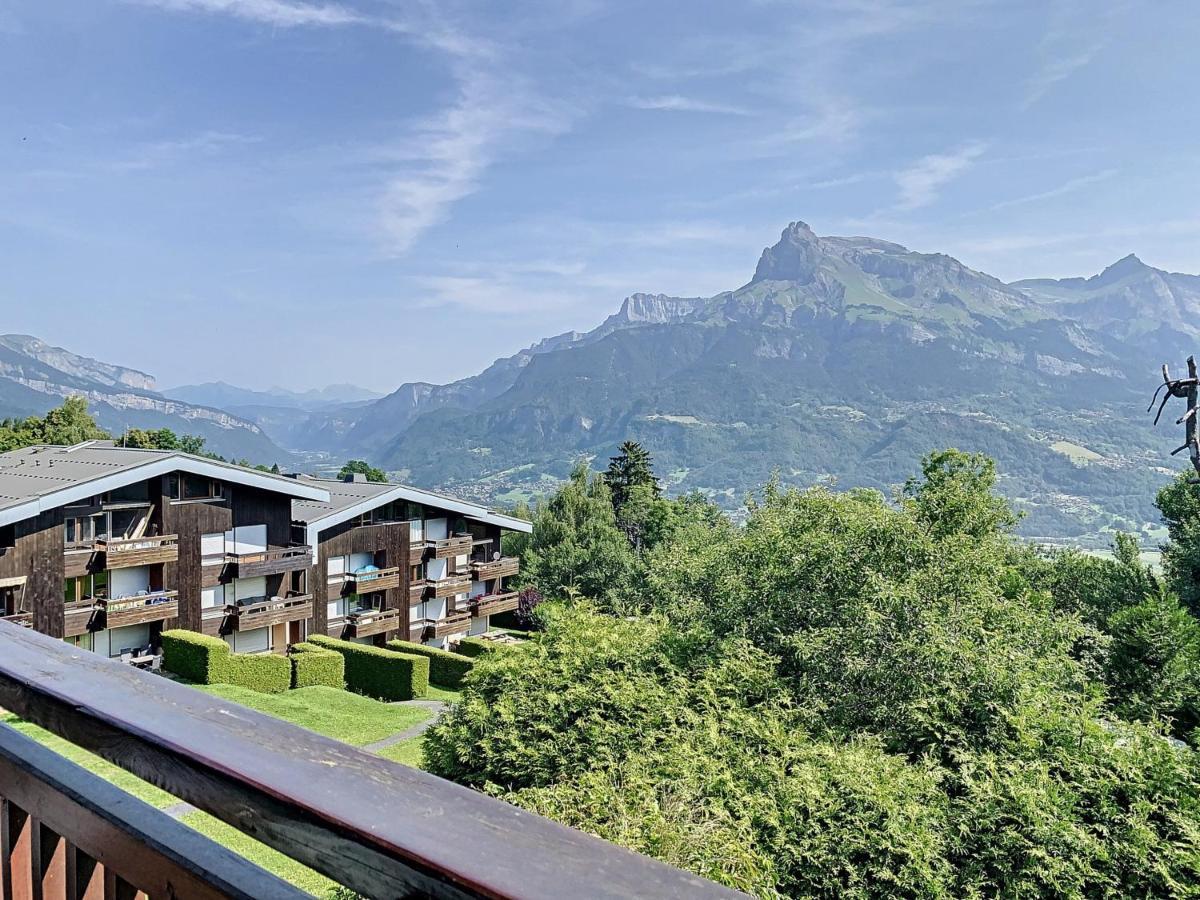 Studio Confortable Au Centre De Combloux Avec Parking Et Acces Ski Bus - Fr-1-560-35 المظهر الخارجي الصورة